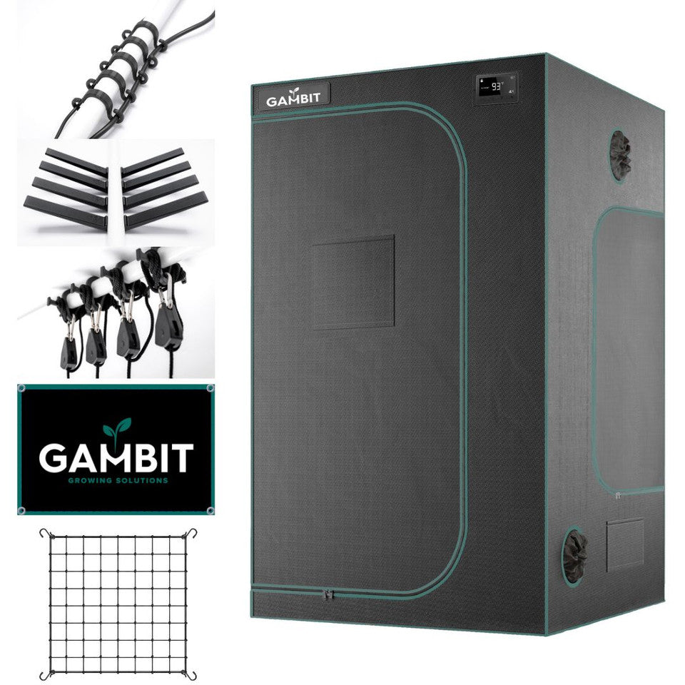 Gambit Growing 4x4x6.6 Bud Bunker Tent – Nutrient Growth Systems