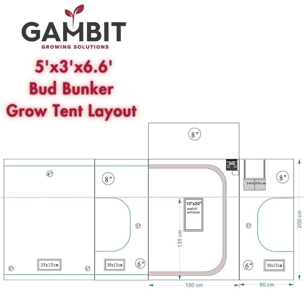 Gambit Growing Bud Bunker 60