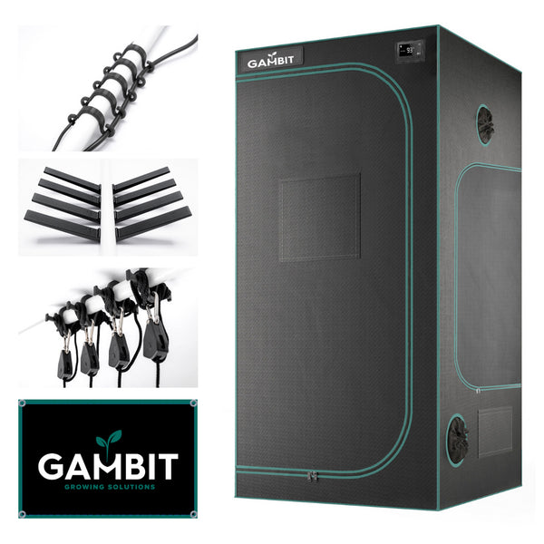 Gambit Growing 3x3x6.6 Bud Bunker Tent