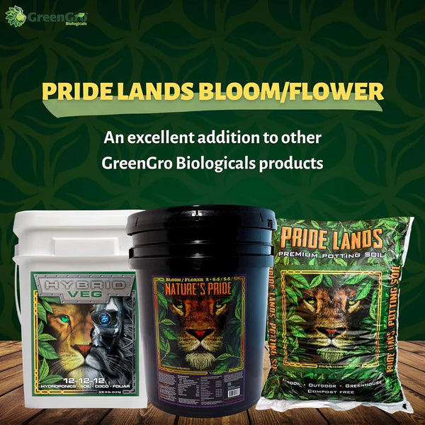Green Gro Biologicals Pride Lands Bloom Organic Fertilizer