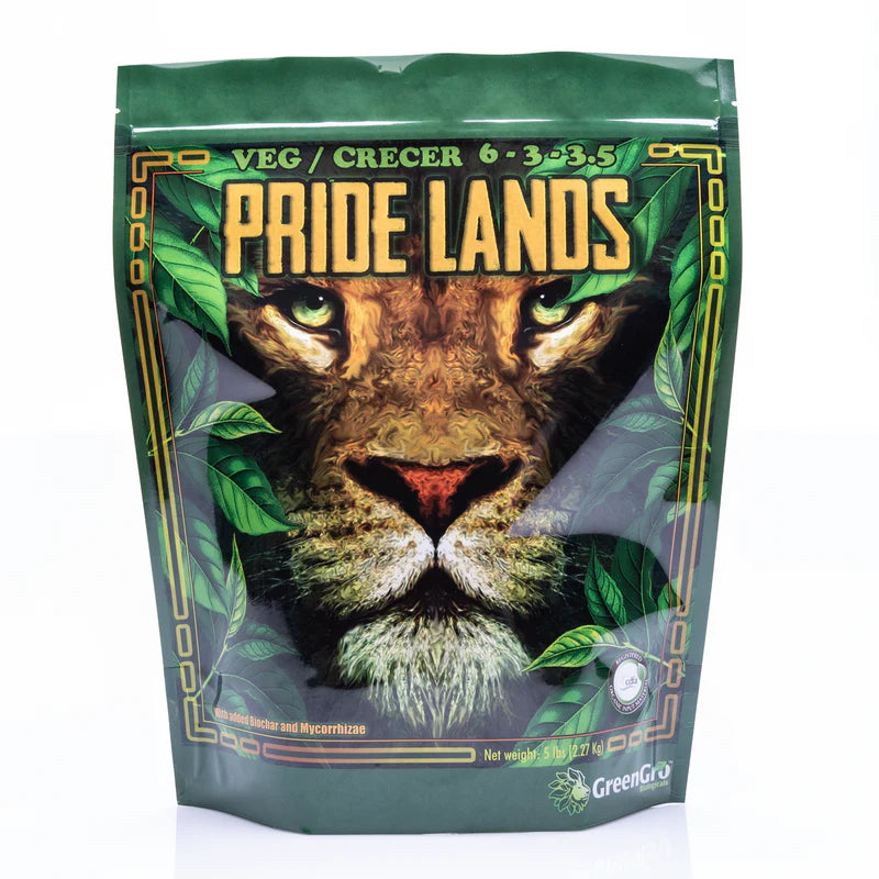 Green Gro Biologicals Pride Lands Veg Organic Fertilizer – Nutrient ...