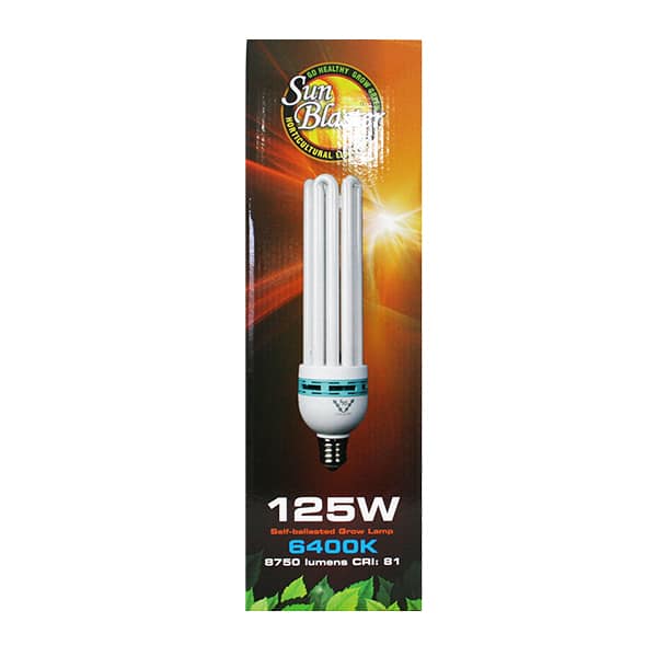 Sunblaster 125W CFL 6400 Kelvin – Nutrient Growth Systems Canada