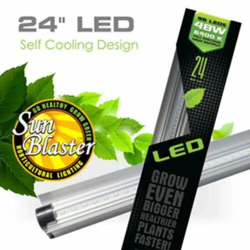 Sunblaster 24" LED High Output 6400K watt strip lights