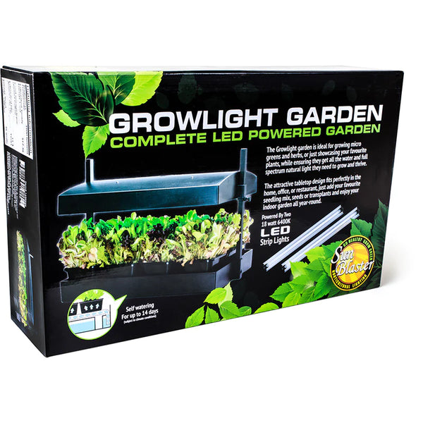 Sunblaster LED Grow Light Garden - Black