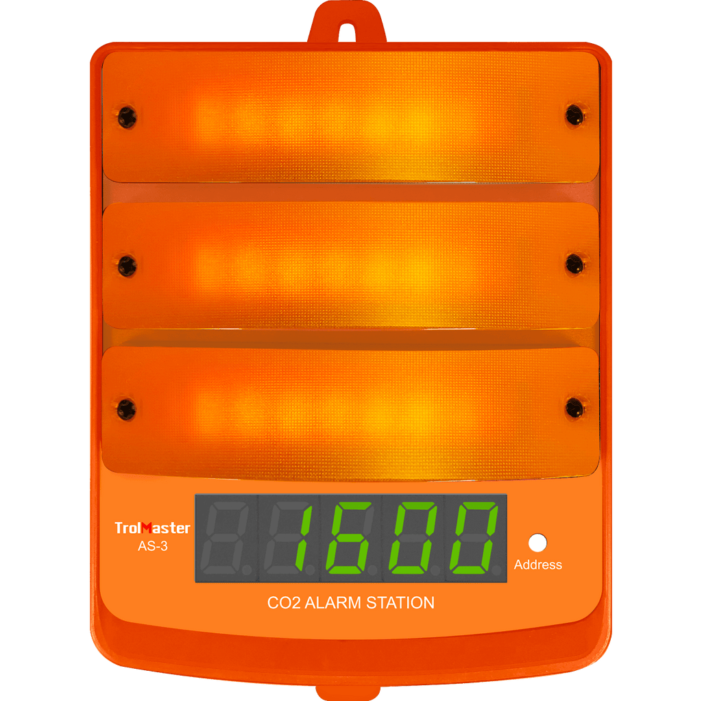 Alarm Indicator Module TrolMaster CO2 Alarm Station (amber light) plus LED display indicator ...