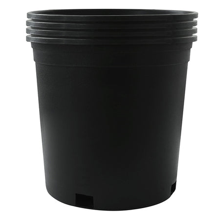 Nursery Pot Black Plastic 1 - 20 GAL | Nutrient Growth Systems Canada