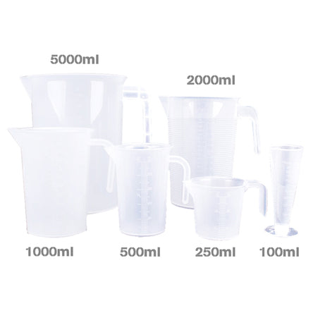 Plastic Measuring Cups | Cups | Nutrient Growth Systems Canada