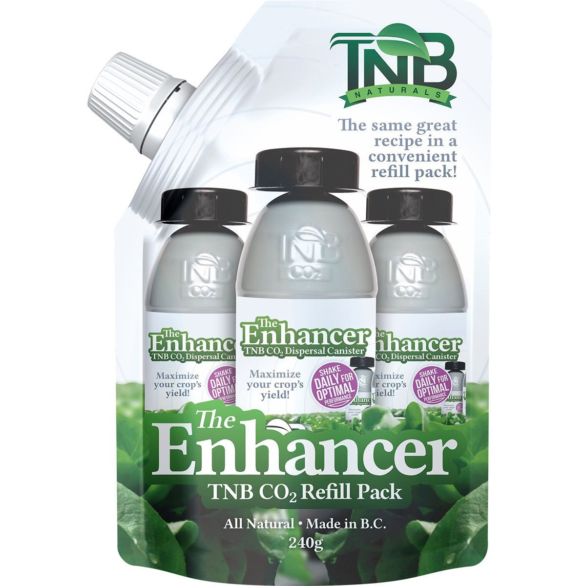 TNB Naturals Enhancer CO2 | Nutrient Growth Systems Canada
