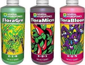 General Hydroponics Flora Trio | Nutrient Growth Systems Canada